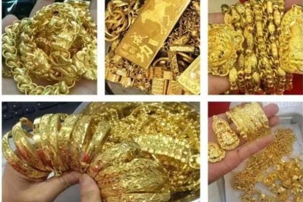 鸡西虎林市回收黄金